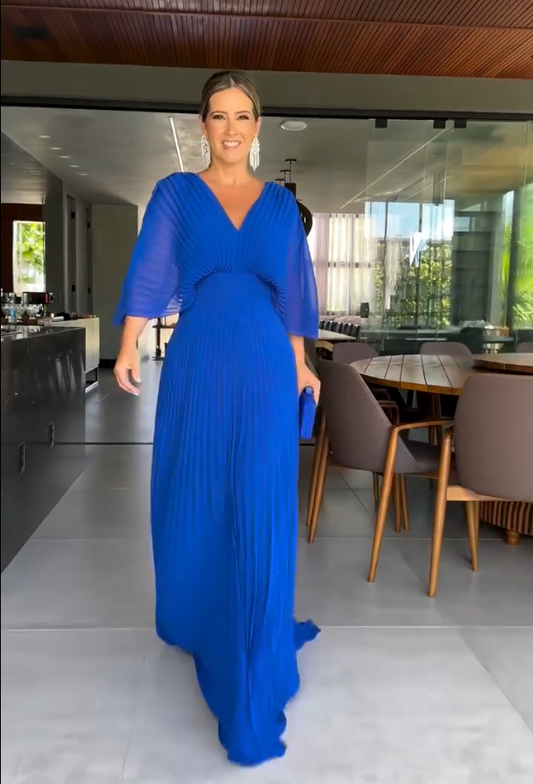 Isola – Lång klänning med tidlös vintagekänsla