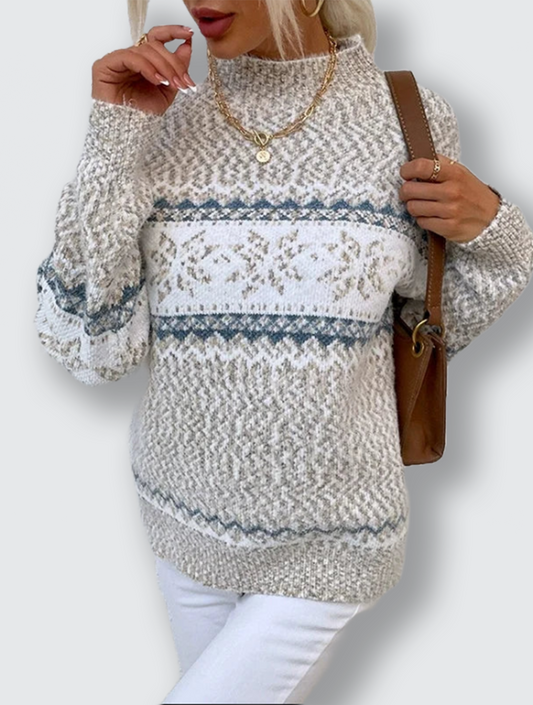 Elsa – Stickad tröja som värmer och lyfter din stil