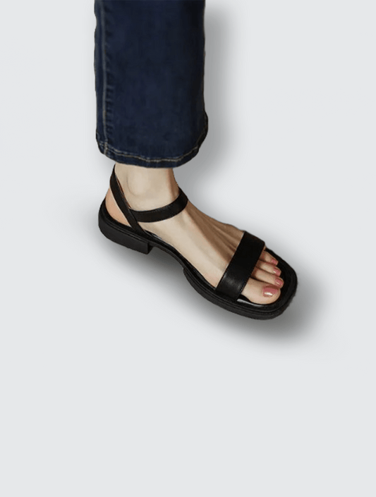 Amely Läder Sandaler – En tidlös känsla av frihet - Véloria Studios