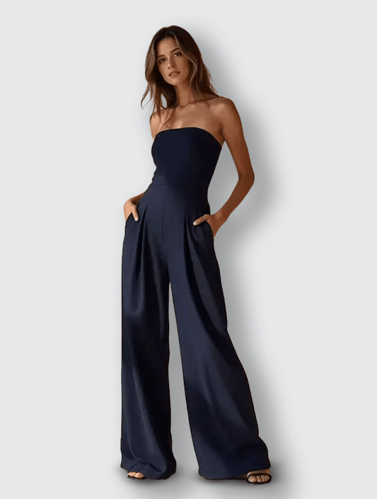 Elegant Axelbandslös Byxdress - YourFashions