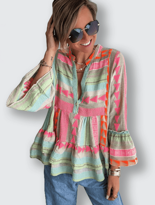 Elsa™ | Elegant vårskjorta - YourFashions