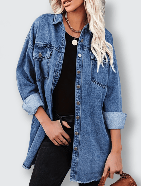 Leonora – Denim med tidlös elegans - Véloria Studios