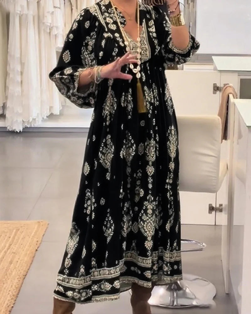 Viselina – Maxi-klänningen som kombinerar komfort och stil