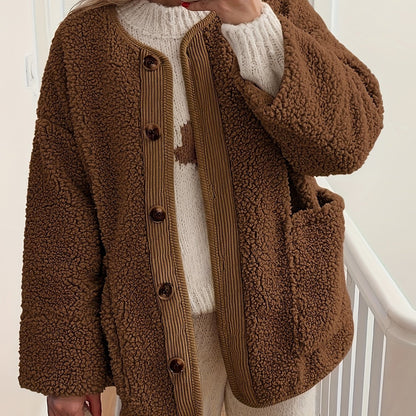 Ullrika – Elegant stickad topp med fickor