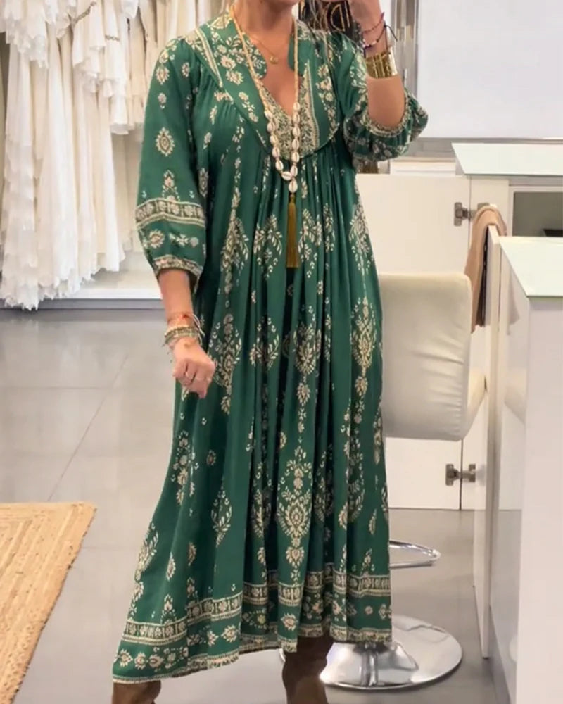 Viselina – Maxi-klänningen som kombinerar komfort och stil