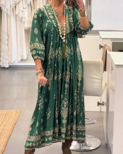 Viselina – Maxi-klänningen som kombinerar komfort och stil