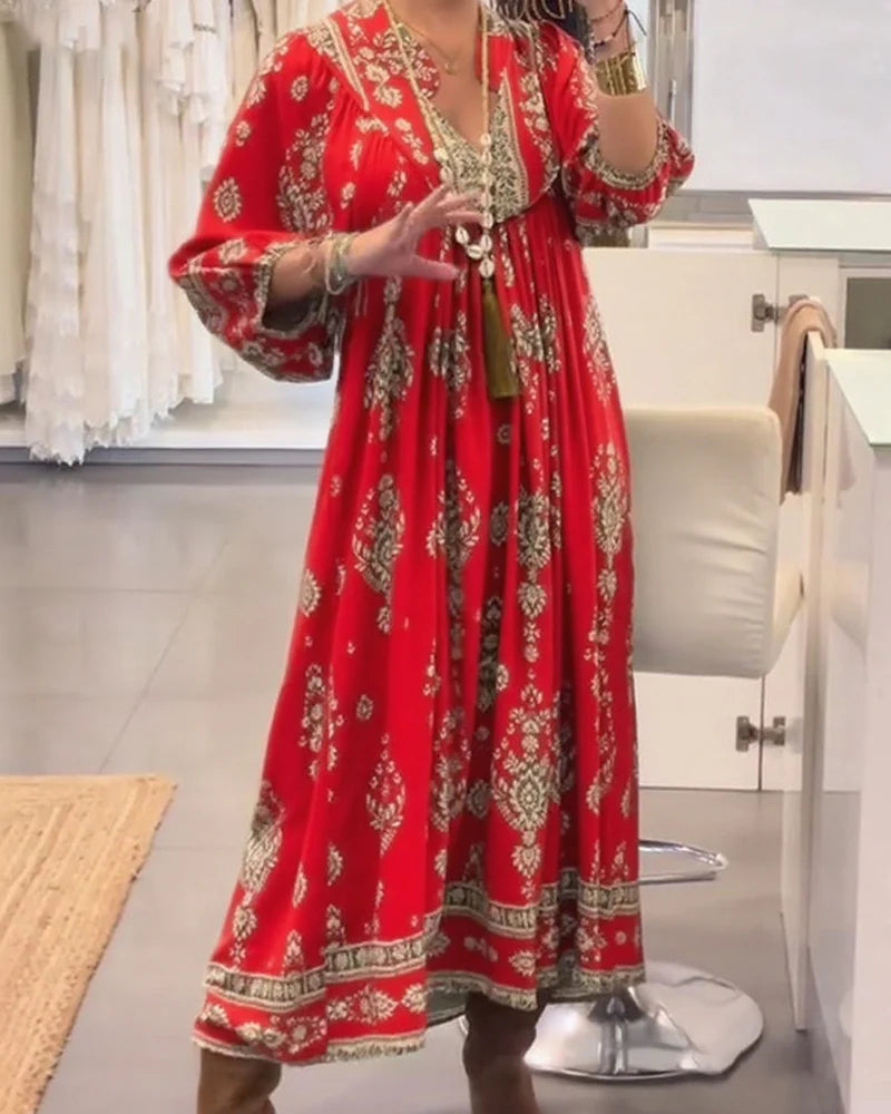 Viselina – Maxi-klänningen som kombinerar komfort och stil