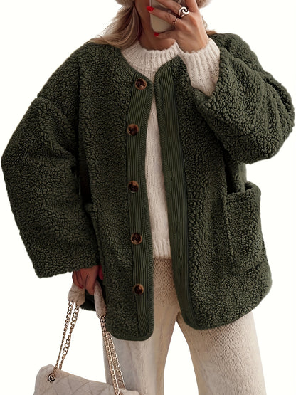 Ullrika – Elegant stickad topp med fickor