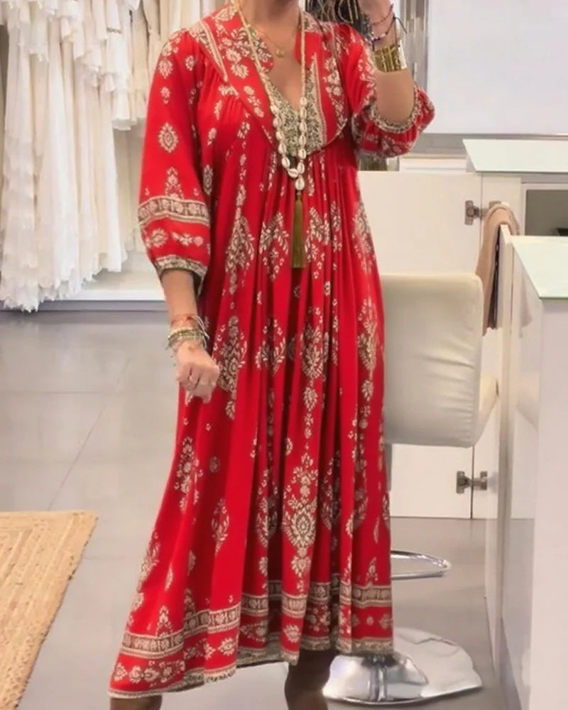 Viselina – Maxi-klänningen som kombinerar komfort och stil