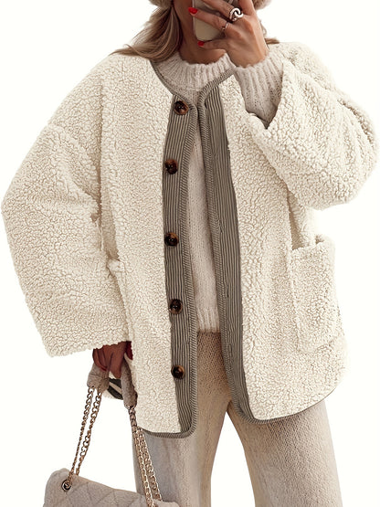 Ullrika – Elegant stickad topp med fickor