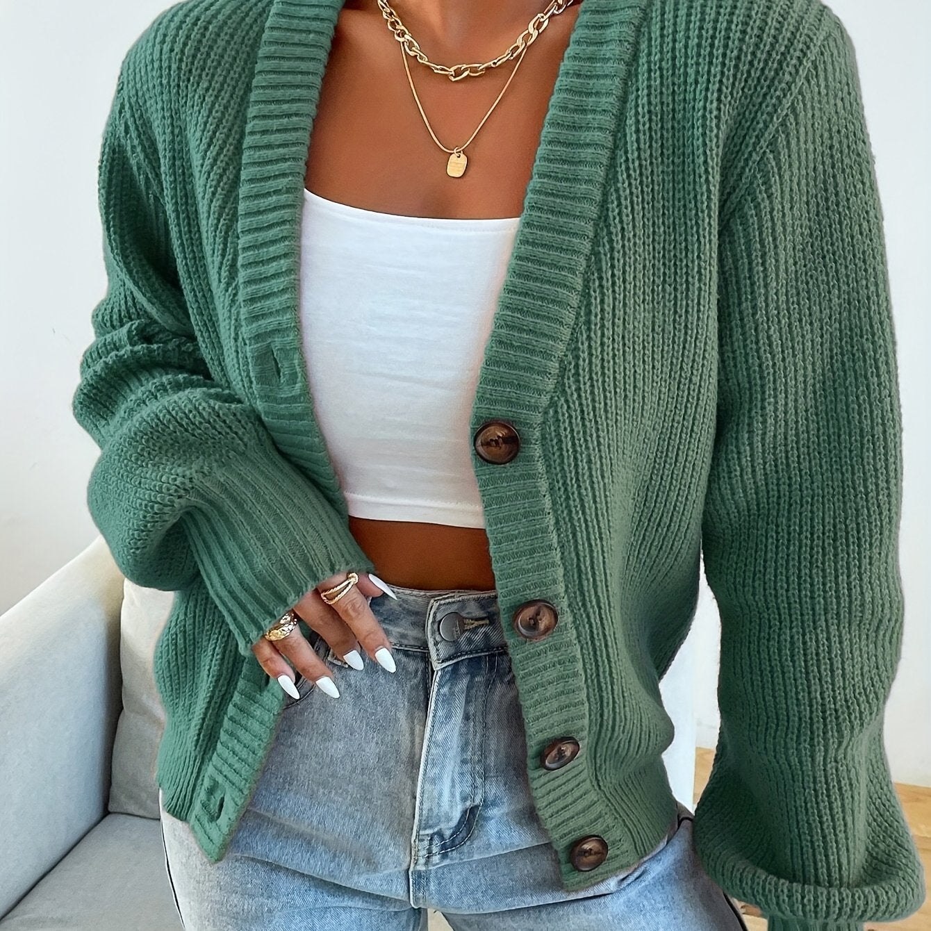 Annalie – Mjuk, varm och lätt cardigan för alla dagar