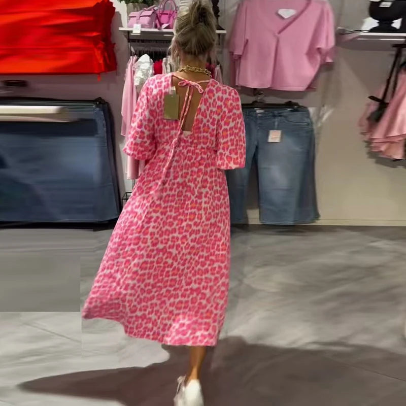 Åslög – Bohemisk klänning med somrig elegans