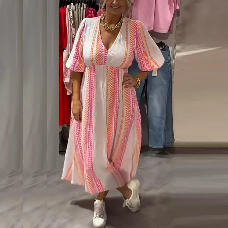 Åslög – Bohemisk klänning med somrig elegans