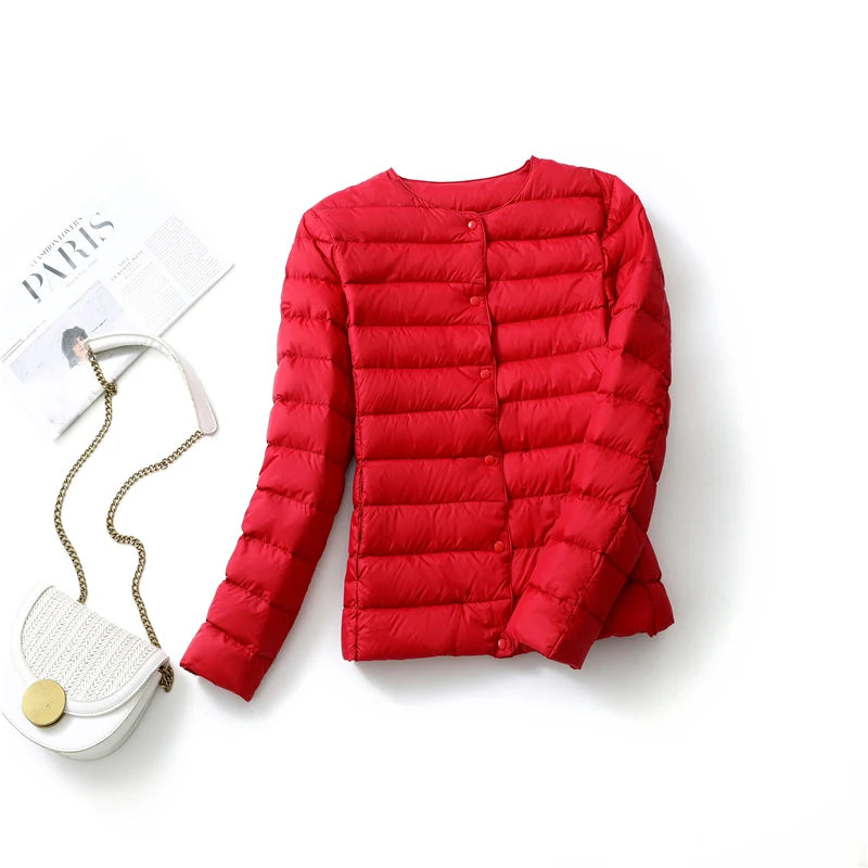 Tindra – Den eleganta dunvästen för stilfulla vinterdagar