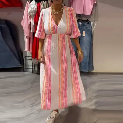 Åslög – Bohemisk klänning med somrig elegans