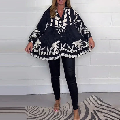 Ingalisa – Elegant randig blus med tidlös charm