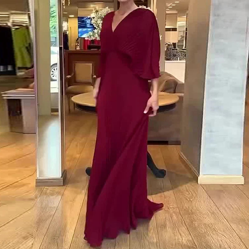 Isola – Lång klänning med tidlös vintagekänsla