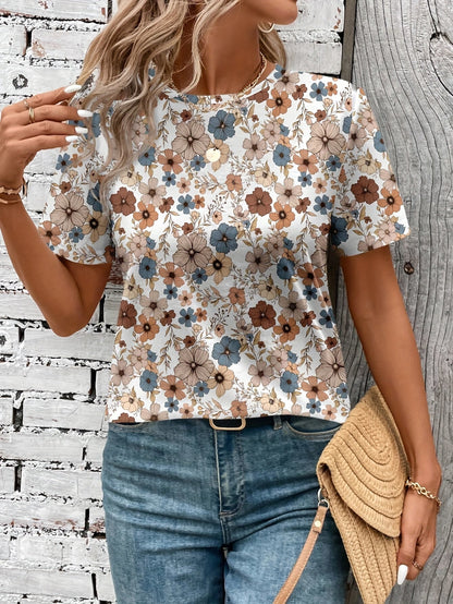 Bett – Smickrande och följsam t-shirt med lätt stretch - Véloria Studios