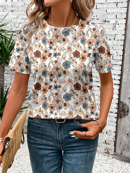 Bett – Smickrande och följsam t-shirt med lätt stretch - Véloria Studios