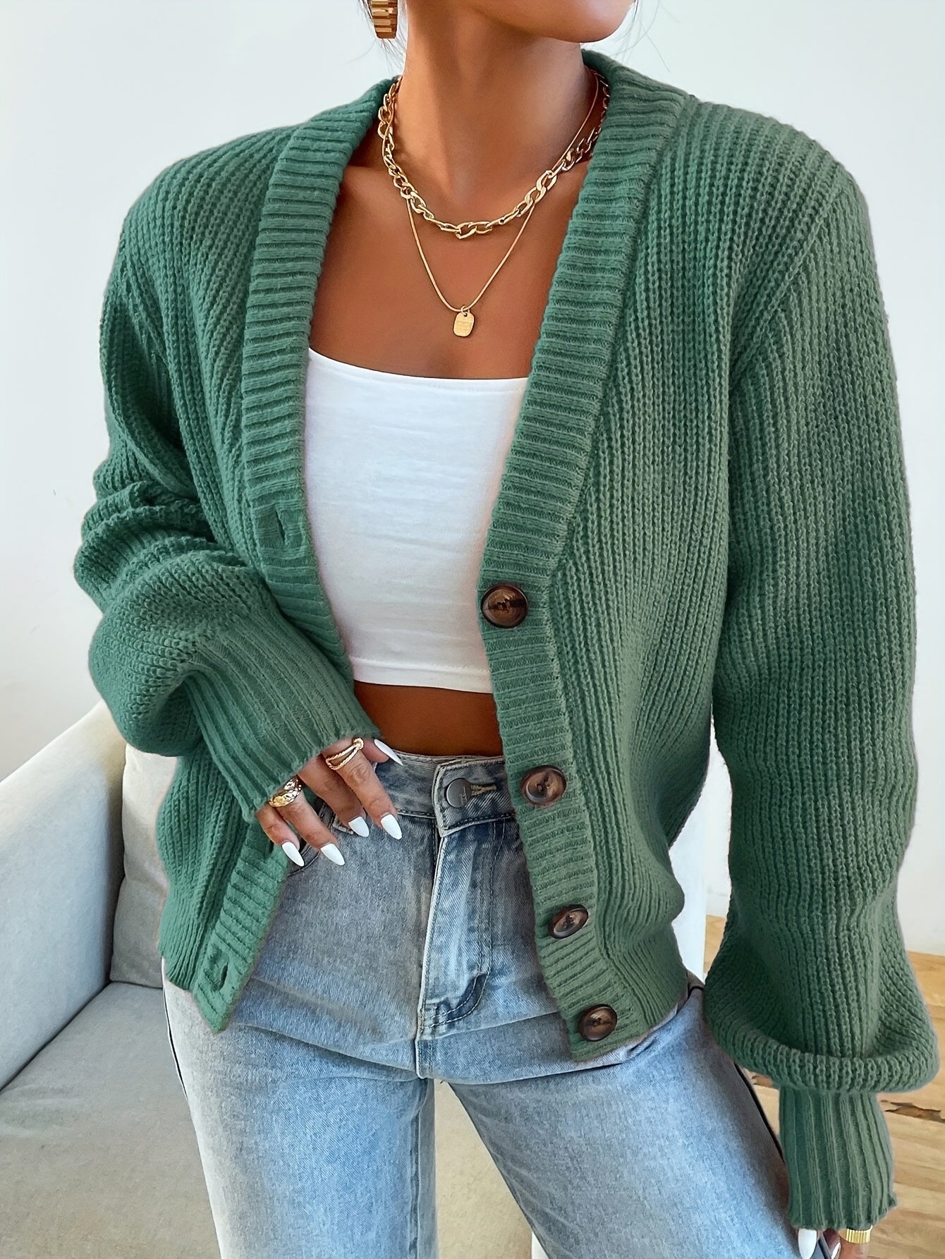 Annalie – Mjuk, varm och lätt cardigan för alla dagar