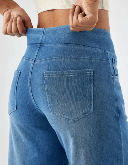 ComfortFit – Elastiska och Bekväma Byxor med Hög Midja - Véloria Studios