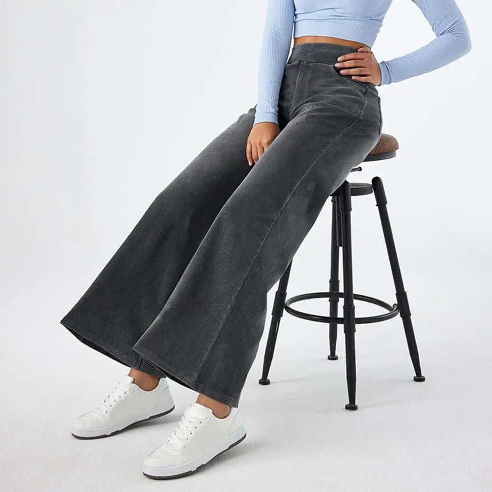ComfortFit – Elastiska och Bekväma Byxor med Hög Midja - Véloria Studios