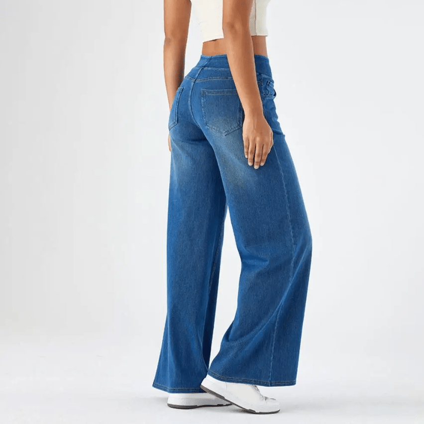 ComfortFit – Elastiska och Bekväma Byxor med Hög Midja - Véloria Studios