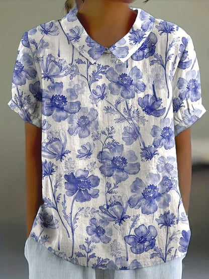 Corina – Stilrent damshirt med mjuk känsla och modern design - Véloria Studios