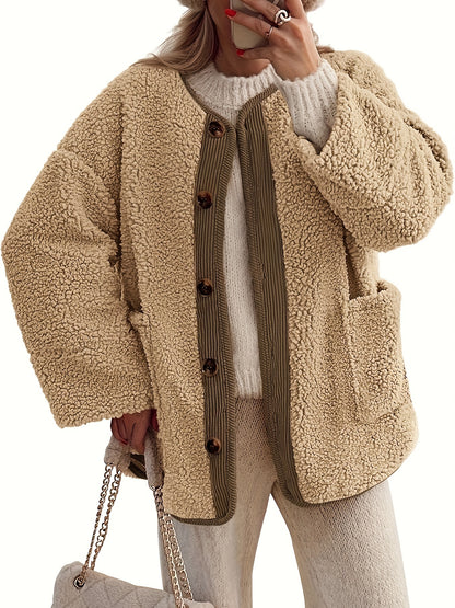 Ullrika – Elegant stickad topp med fickor