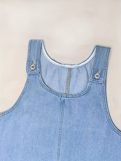 Elisa – Elegant denimtunika för vår, sommar och höst - Véloria Studios