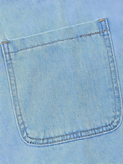 Elisa – Elegant denimtunika för vår, sommar och höst - Véloria Studios