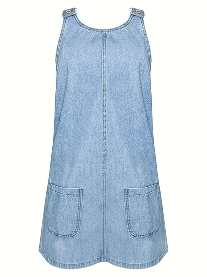 Elisa – Elegant denimtunika för vår, sommar och höst - Véloria Studios
