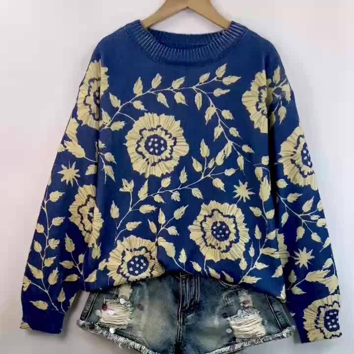 Karisma – Elegant tröja med unikt mönster