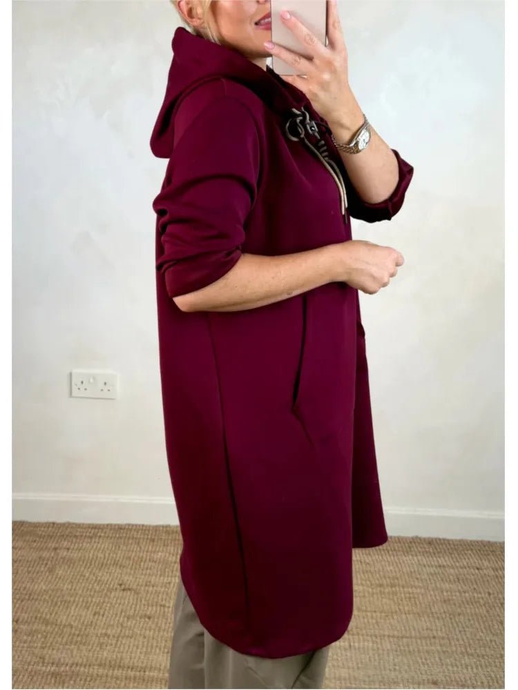 Glorita – Junior Hooded A - Line Klänning - Véloria Studios