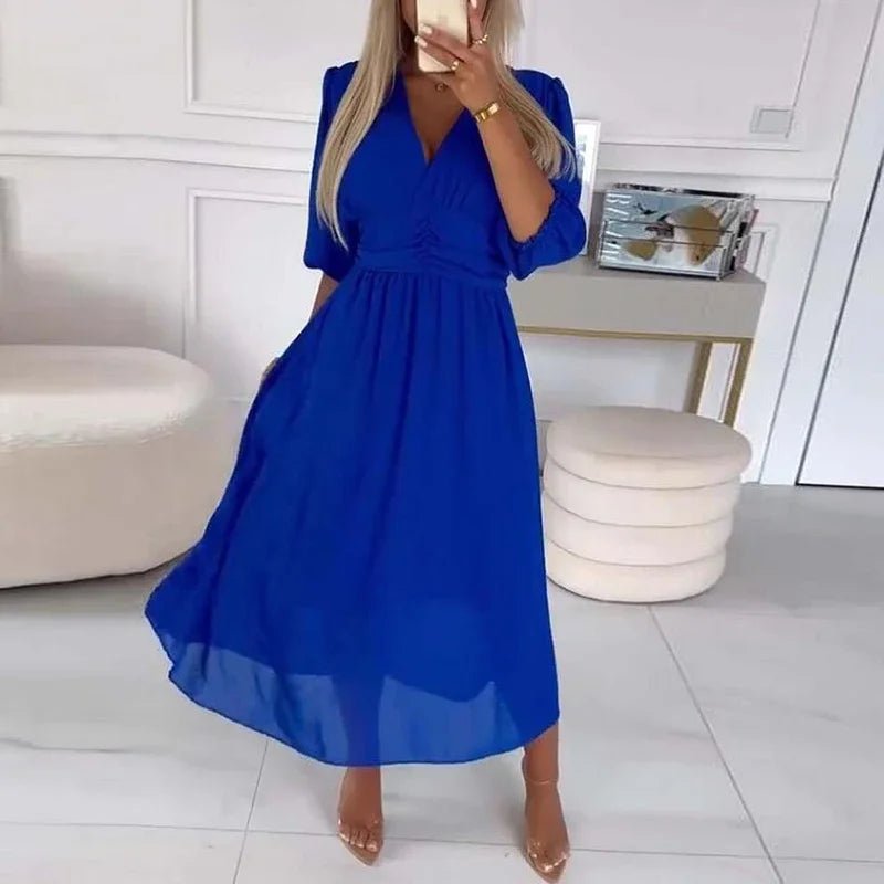 Helena – Lätt och elegant klänning för alla tillfällen - Véloria Studios