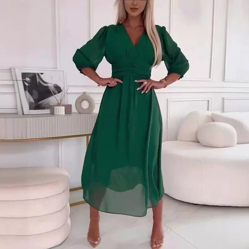 Helena – Lätt och elegant klänning för alla tillfällen - Véloria Studios