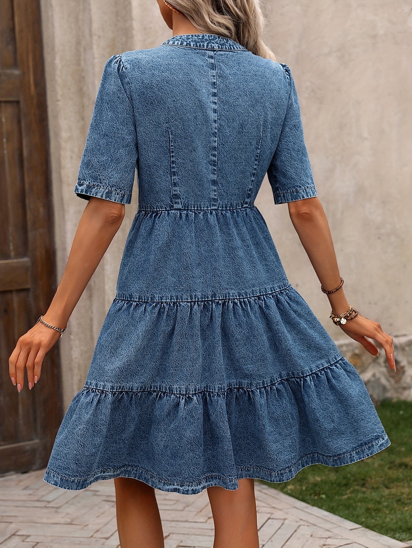 Helene – Elegant denimjacka för vår och sommar - Véloria Studios