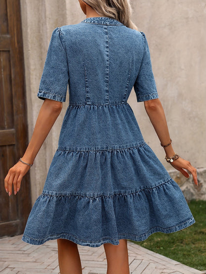 Helene – Elegant denimjacka för vår och sommar - Véloria Studios