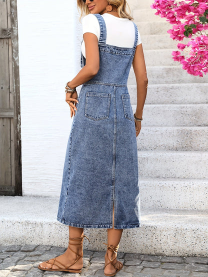 Saga – Elegant denimklänning för vår och sommar - Véloria Studios