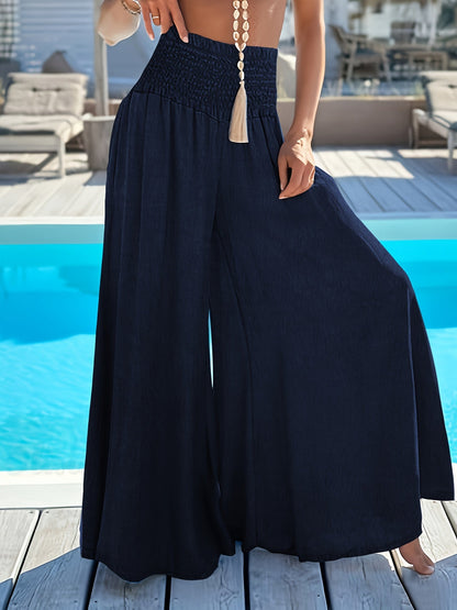 Therese – Elegant och bekväm byxa med vida ben - Véloria Studios